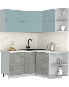 Кухонный гарнитур Интерлиния Мила Матте 1.5x1.6 А PR