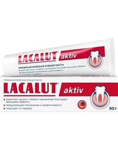 Зубная паста Lacalut Aktiv