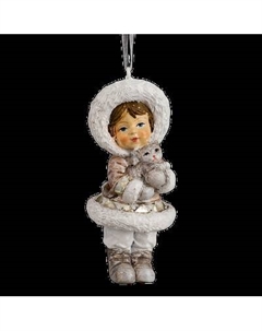 Елочная игрушка Decor. Девочка в шубке / 62423 Erich krause