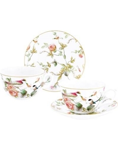 Набор для чая/кофе Elan Gallery Певчие птички / 730757 Elan gallery