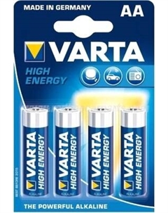 Комплект батареек Longlife Power High Energy LR6 AA / 04906121414 Varta
