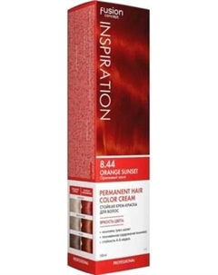 Крем-краска для волос Concept Крем-краска Fusion тон 8.44 Оранжевый закат+Крем-оксидант 6%