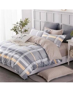 Комплект постельного белья Alleri Поплин Luxe Евро Мах / П-335