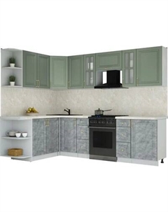 Кухонный гарнитур Интерлиния Мила Шато 1.7x2.7 LV