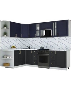 Кухонный гарнитур Интерлиния Мила Шато 1.7x2.7 LV