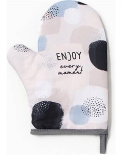 Рукавица-прихватка Доляна Be happy / 10425095