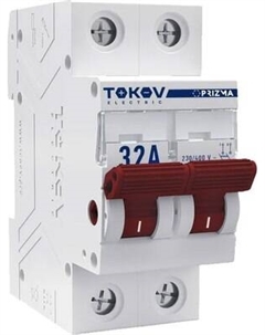 Выключатель нагрузки 2П 32А / TKE-PZ60-MDSI-2-32 Tokov electric