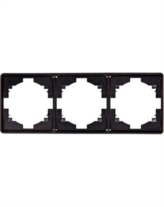 Рамка для выключателей и розеток Kranz Round KR-78-0753-3