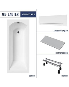 Ванна акриловая Lauter Amelia 170 / 21204070