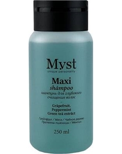 Шампунь для волос Maxi для глубокого очищения Myst