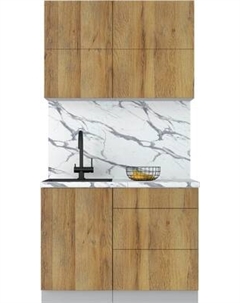 Кухонный гарнитур Интерлиния Мила Шато 1.1А