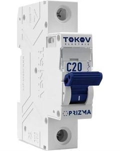 Выключатель автоматический 1П 20А 6кА C / TKE-PZ60-MCBI-1-20-C Tokov electric