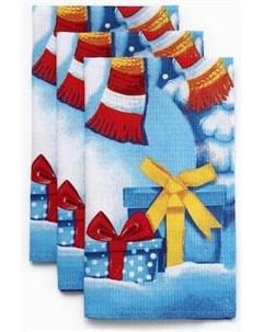 Набор полотенец Доляна Снеговик / 10498856