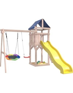Игровой комплекс National Tree Company С качелями лодочка IgroWoods / ДКНП-13 National tree company