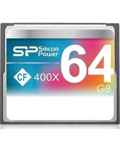 Карта памяти Compact 400x 64GB (SP064GBCFC400V10) Silicon power