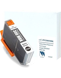 Картридж NV-PFI-300MBK Nv print
