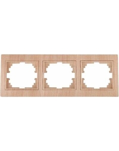 Рамка для выключателей и розеток INTRO Plano 1-503-11 / Б0030101 Intro