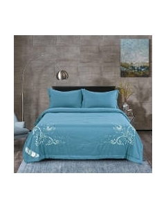 Комплект постельного белья с одеялом Изида 7Е Вышивка / 7Е-Ком-19В Sofi de marko