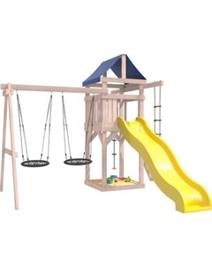 Игровой комплекс National Tree Company С качелями гнездо IgroWoods / ДНП-6 National tree company