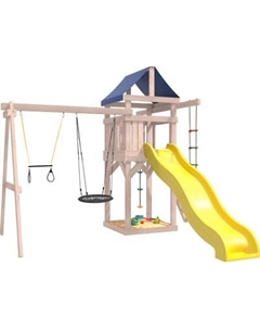 Игровой комплекс National Tree Company С трапецией и качелями гнездо IgroWoods / ДНП-14 National tree company