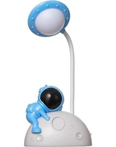 Настольная лампа Risalux Космонавт на луне 7697690