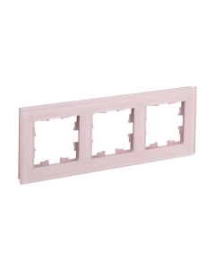 Рамка для выключателей и розеток IEK Brite BR-M32-G-31-K14 Iek