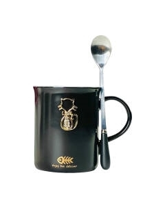 Кружка с ложкой Lenardi 106-303