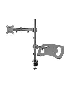 Кронштейн для монитора и ноутбука Cactus CS-VM-LH07-BK