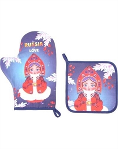 Набор прихваток Этель Матрешка / 9618521