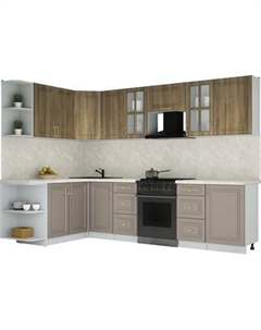 Кухонный гарнитур Интерлиния Мила Шато 1.7x2.9 LV