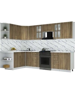 Кухонный гарнитур Интерлиния Мила Шато 1.7x2.9 LV
