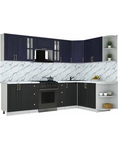 Кухонный гарнитур Интерлиния Мила Шато 1.7x2.8 PR