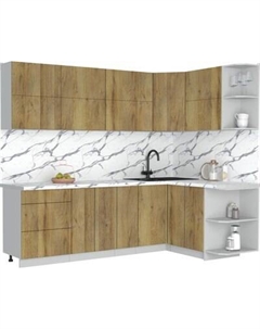 Кухонный гарнитур Интерлиния Мила Матте 1.5x2.5 А PR