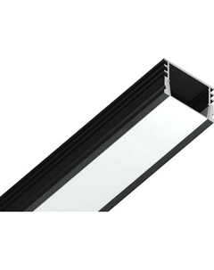 Профиль для светодиодной ленты Ambrella GP1750BK накладной