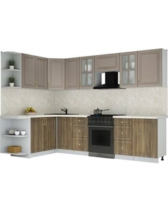 Кухонный гарнитур Интерлиния Мила Шато 1.7x2.9 LV