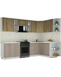 Кухонный гарнитур Интерлиния Мила Шато 1.7x2.8 PR
