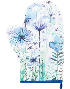 Рукавица-прихватка Этель Blue flowers / 5240040
