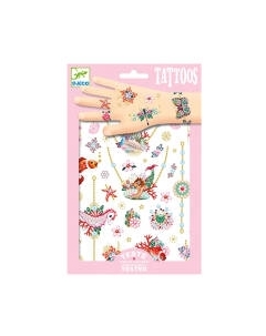 Набор временных татуировок Djeco Украшения Фионы / 09586