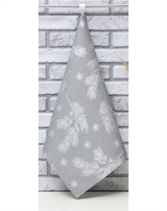 Полотенце Этель Серебряные ветки / 9848017