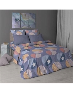 Комплект постельного белья Реноме 2сп с Евро простыней Премиум Фиеста 7183-1