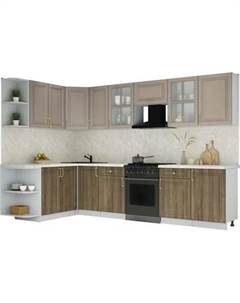 Кухонный гарнитур Интерлиния Мила Шато 1.7x3.1 LV