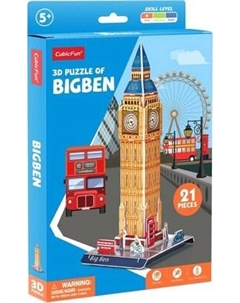 Конструктор CubicFun Биг-Бен / E1625h Cubicfun