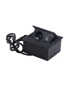 Блок розеточный AKS Nova 4 выдвижной Aks