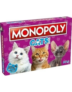 Настольная игра Монополия Cats (Кошки) / WM03528-EN1-6 Hasbro