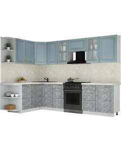 Кухонный гарнитур Интерлиния Мила Шато 1.7x2.9 LV