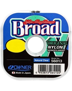 Леска монофильная Owner Broad 100м 0.16мм 2.7кг / 56013-016