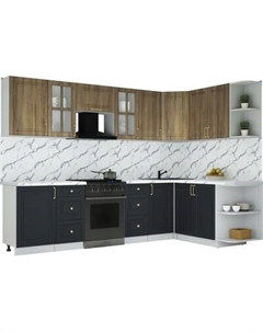 Кухонный гарнитур Интерлиния Мила Шато 1.7x2.9 PR