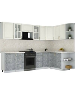 Кухонный гарнитур Интерлиния Мила Шато 1.7x2.9 PR