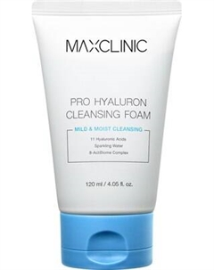 Пенка для умывания Pro Hyaluron с комплексом 11 гиалуроновых кислот Maxclinic