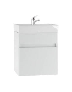 Тумба под умывальник Айсберг Енисей 50 Классик подвесная с одним ящиком В1